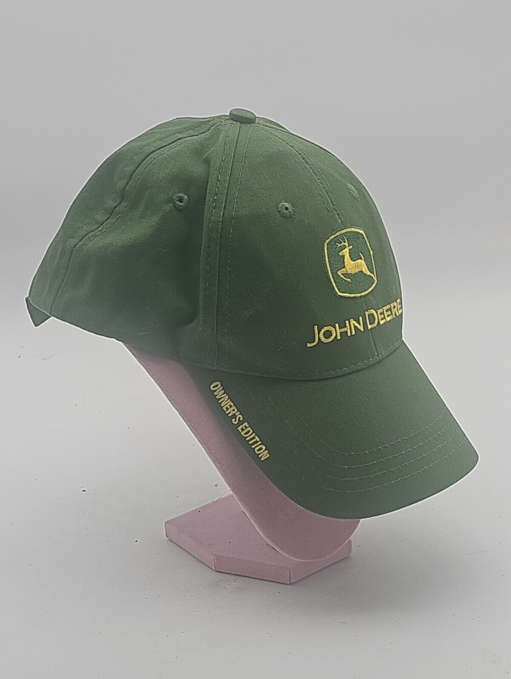 John Deere Owner's Edition Green Adjustable Adult Baseball Ball Cap Hat Co